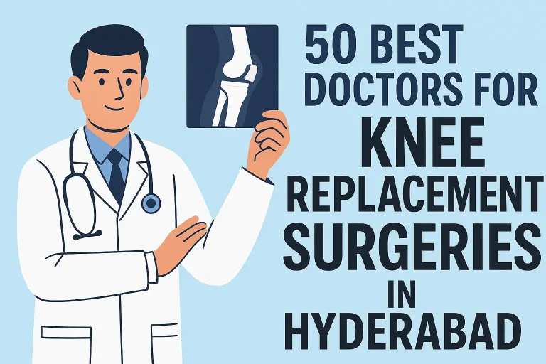 50 Best Doctors for Knee Replacement Surgery in Hyderabad (2025)