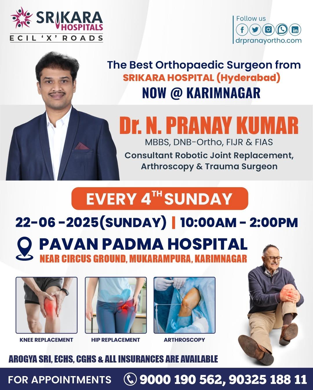 Dr Pranay Gallery | Best orthopedic doctor in ecil hyderabad 24 Dr Pranay Best Orthopedic doctor in ECIL Hyderabad social media post 18