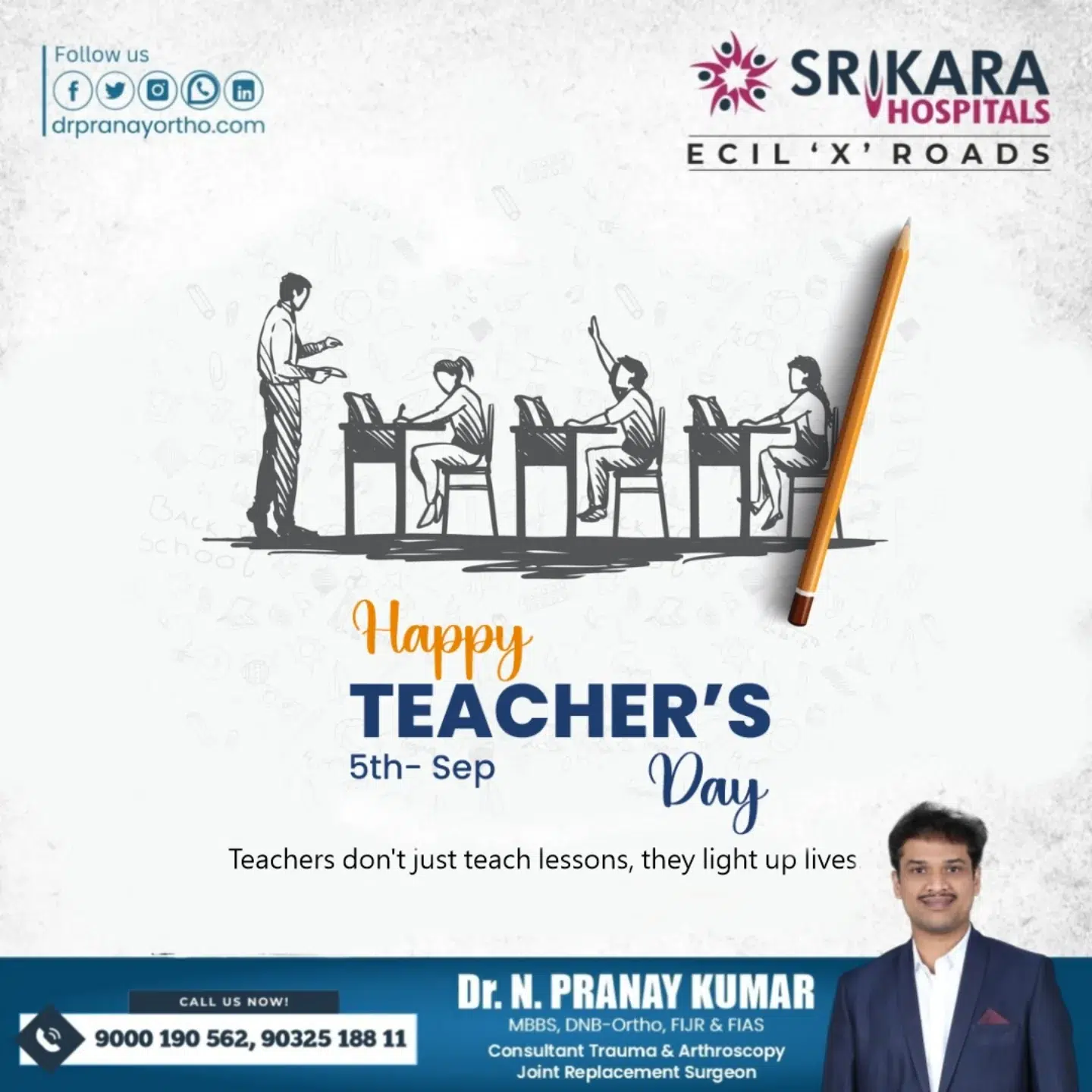 Dr Pranay Gallery | Best orthopedic doctor in ecil hyderabad 9 Dr Pranay Best Orthopedic doctor in ECIL Hyderabad social media post