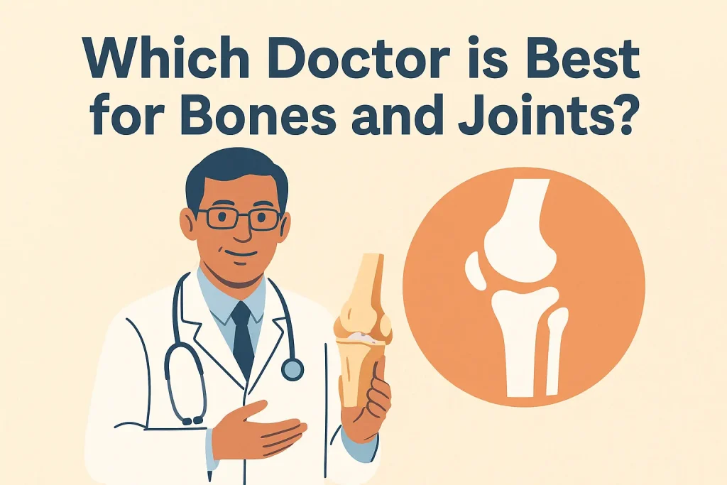 Which doctor is best for bones and joints? 6 which doctor is best for bones and joints